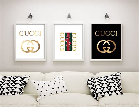 gucci art space|Gucci inspired wall art.